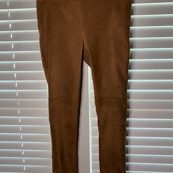 easel Pants - NWT camel moto leggings by easel